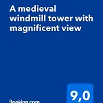A Medieval Windmill Tower 2bedrooms In The Heart Of Old Town With Magnificent Panoramic Seaview And Cityview Holiday home Rhodes City