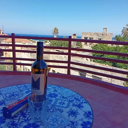 A Medieval Windmill Tower 2bedrooms In The Heart Of Old Town With Magnificent Panoramic Seaview And Cityview Σπίτι διακοπών