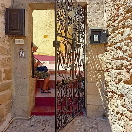 A Medieval Windmill Tower With Magnificent View Rhodes City