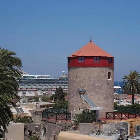 A Medieval Windmill Tower 2bedrooms In The Heart Of Old Town With Magnificent Panoramic Seaview And Cityview *