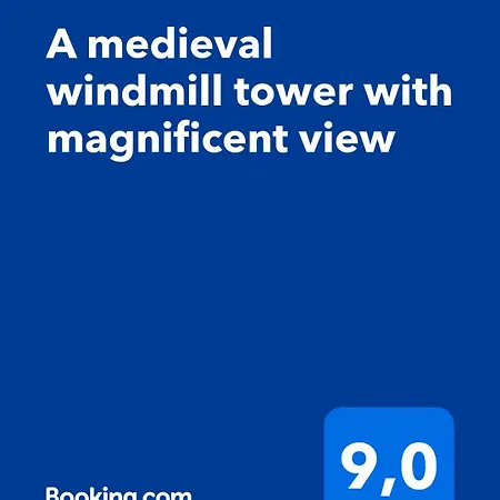 A Medieval Windmill Tower 2bedrooms In The Heart Of Old Town With Magnificent Panoramic Seaview And Cityview Σπίτι διακοπών Rhodes City