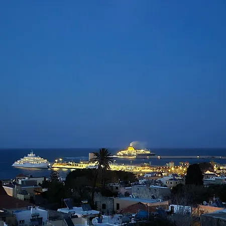 A Medieval Windmill Tower 2bedrooms In The Heart Of Old Town With Magnificent Panoramic Seaview And Cityview * Rhodes City
