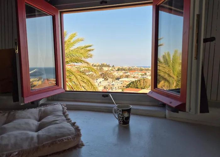 A Medieval Windmill Tower 2bedrooms In The Heart Of Old Town With Magnificent Panoramic Seaview And Cityview Σπίτι διακοπών